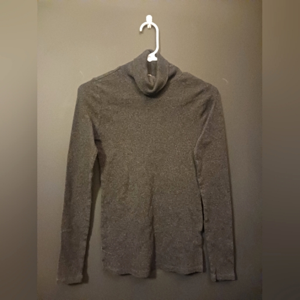 Ambiance XL womens dark gray women's turtle neck
